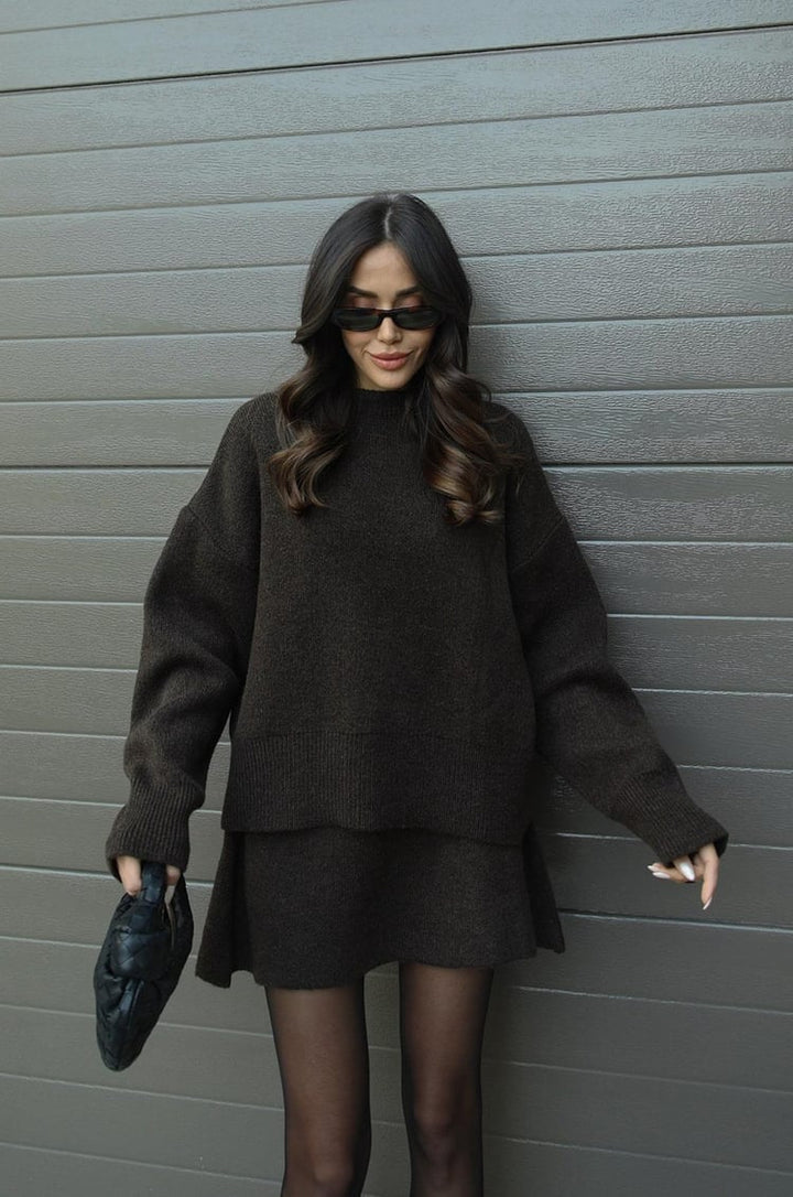 Marigold | Wool-Blend Knit Set