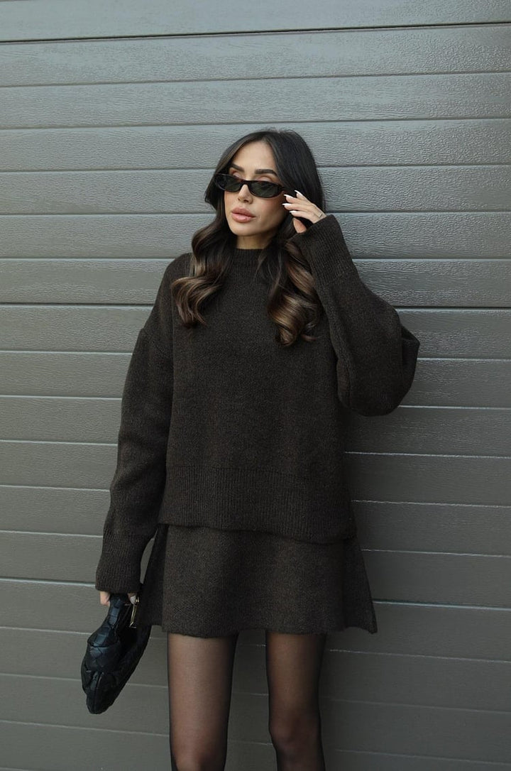 Marigold | Wool-Blend Knit Set