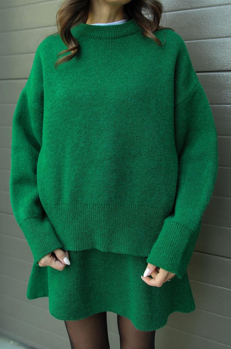 Marigold | Wool-Blend Knit Set